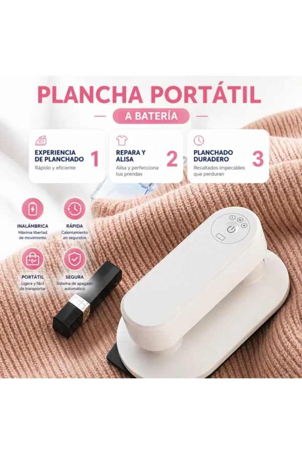 D_NQ_NP_2X_855825-MLA111118807855_052026-F.jpg Mini Plancha de Viaje O'clock IM-168 - Blanco