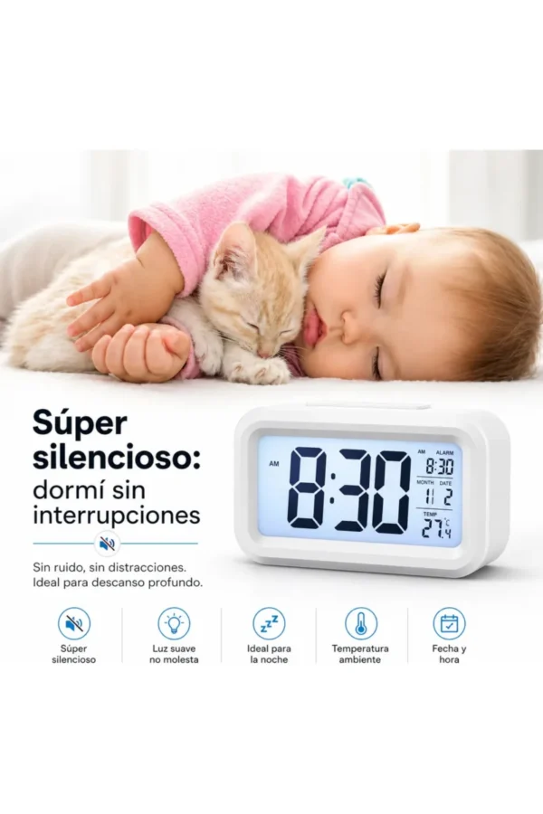 Despertador O'clock Digital