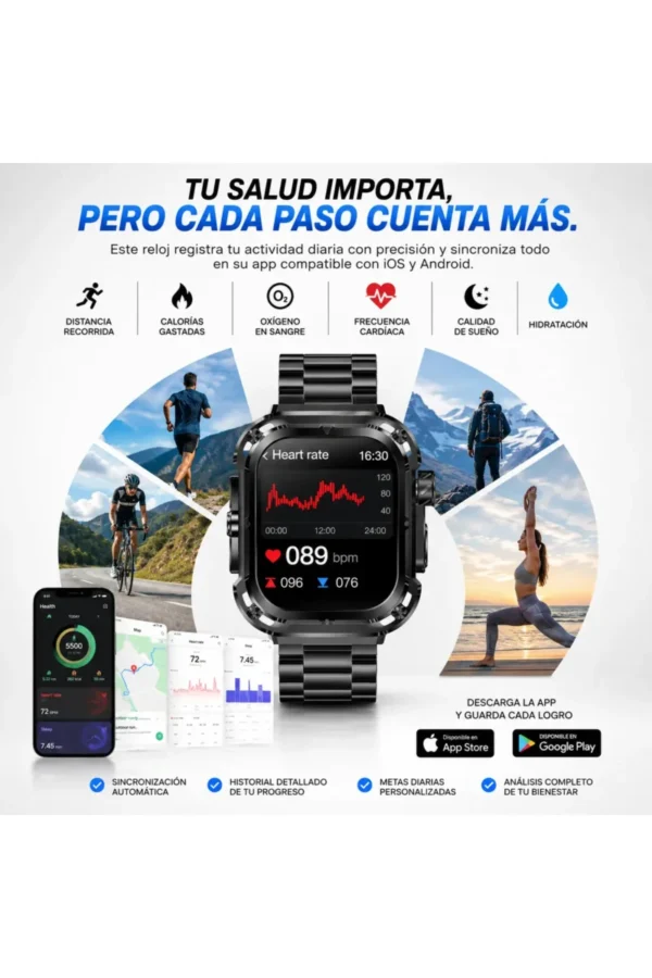 Smartwatch O'clock Ultra Max Z85MAX - Azul