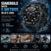 Smartwatch O'clock T-REX66 PG666 - Negro