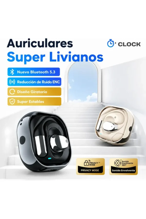 D_NQ_NP_2X_869208-MLA111905107421_052026-F.jpg Auriculares Clip Ear O'clock X5 Pro - Negro