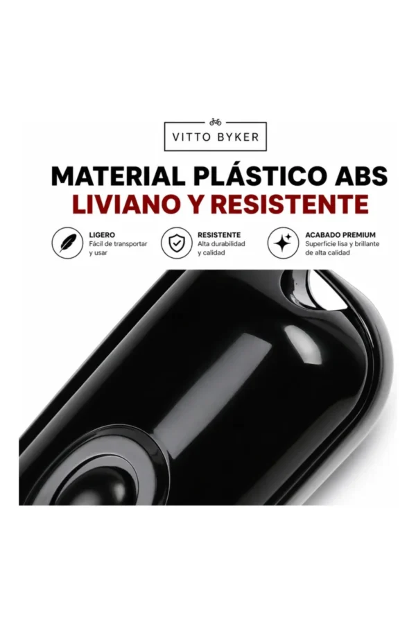 D_NQ_NP_2X_902308-MLA110295706654_052026-F.jpg Luz para Bicicleta Vitto Biker WJ-101 - Negro
