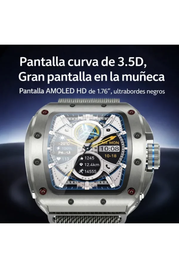 Smartwatch O'clock V69 Max - Negro