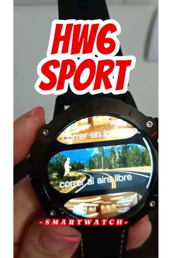 Smartwatch O'clock HW6 Ultra Sport - Negro