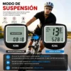 Ciclocomputadora Sunding SD-546E - Negro
