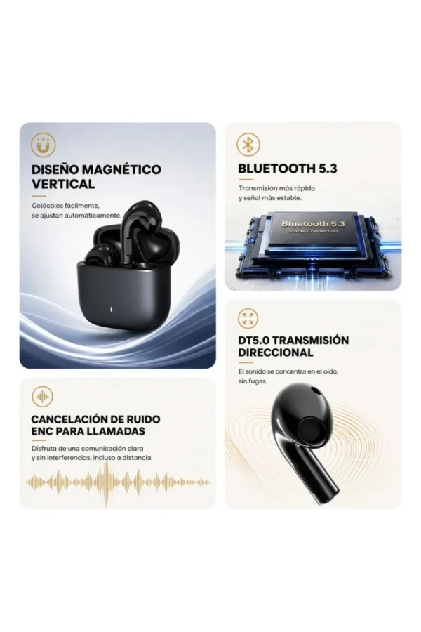 Auriculares In-Ear O'clock G13 Pro - Gris