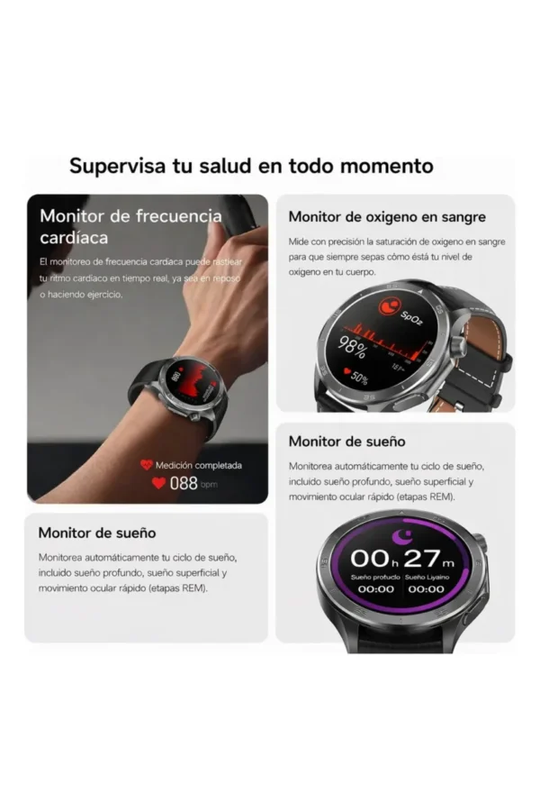 Smartwatch O'clock X2 Max - Negro