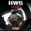 Smartwatch O'clock HW6 Ultra Sport - Negro