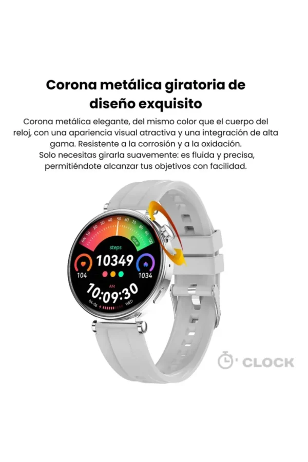 D_NQ_NP_2X_916160-MLA95722705209_102025-F.jpg Smartwatch O'clock HK41 - Rosa