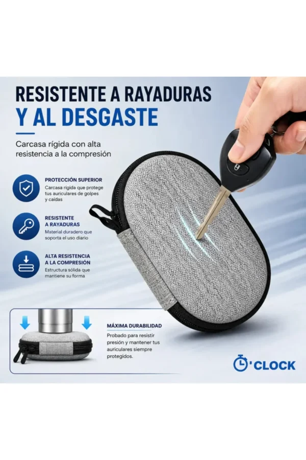 Auriculares Clip Ear O'clock QH006 - Negro