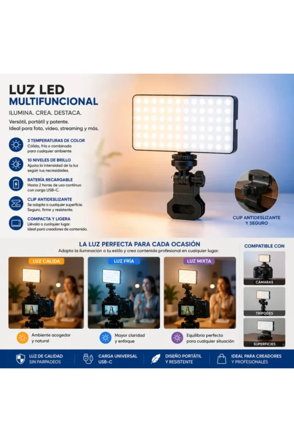 Luz LED WL-98 - Blanco