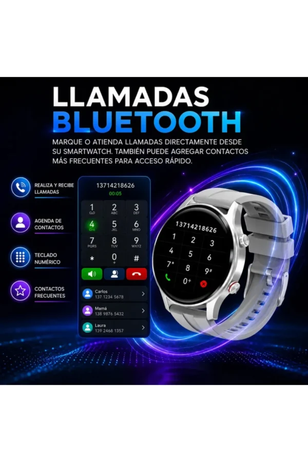 Smartwatch O'clock KR10 - Negro