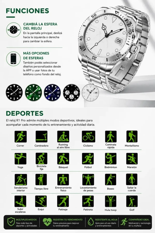 D_NQ_NP_2X_938342-MLA111639731857_052026-F.jpg Smartwatch O'clock Submariner R1 - Gris