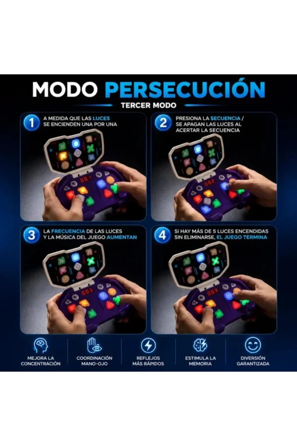 Consola de Juego Dance Game - Azul