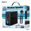 D_NQ_NP_2X_949500-MLA110651278054_052026-F.jpg Parlante Karaoke Remax RM-M51 - Gris oscuro