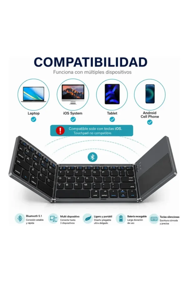 Teclado Bluetooth B033