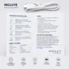 Parlante Portátil O'clock Night Light White Noise Sleep Device - Blanco