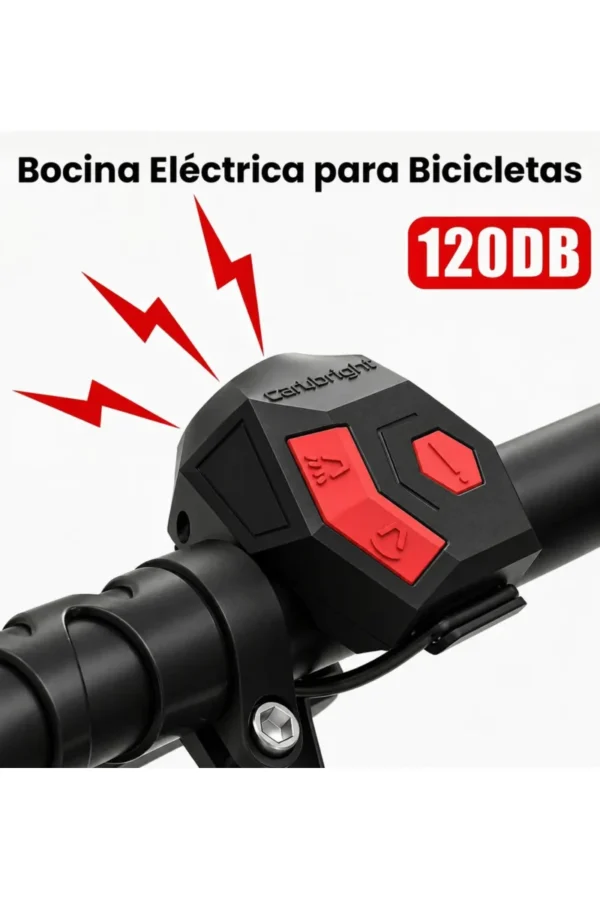 Bocina con Alarma Vitto Biker CBH3 - Negro