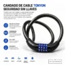 Linga de Seguridad Tonyon TY523 - Negro