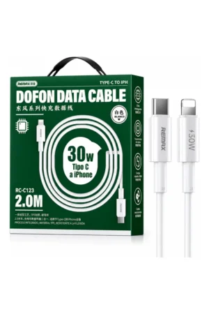 Cable de Datos Remax RC-183I - Blanco