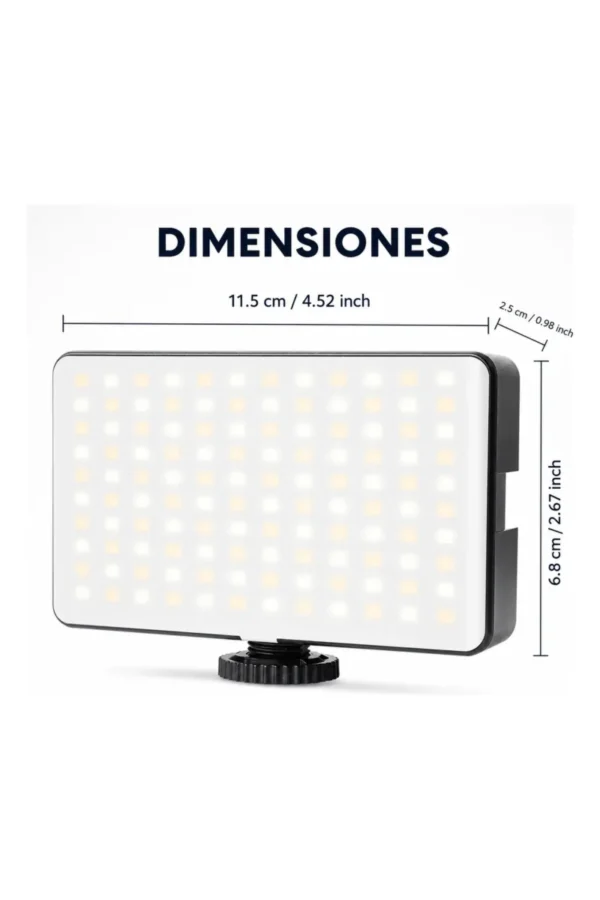 Luz LED WL-R2 - Negro