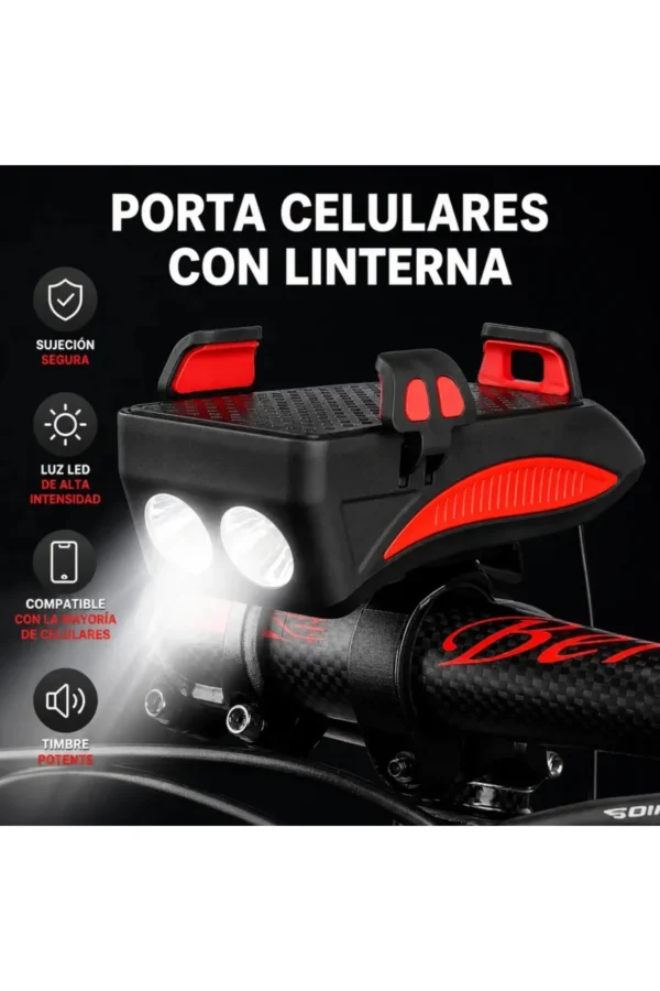 Luz para Bicicleta Vitto Biker LED-130 - Naranja