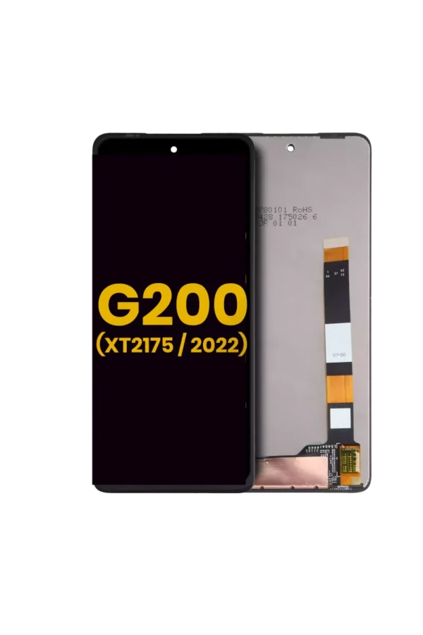 Módulo Moto G200 5G Negro Sin Marco