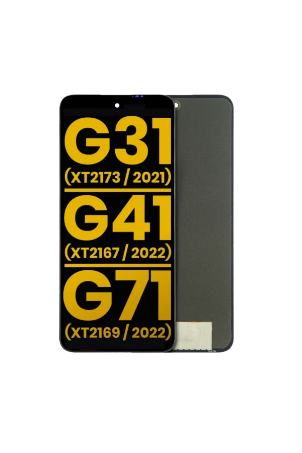 Módulo Moto G31 G41 G71 Negro Original Sin Marco