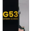 Módulo Moto G53 Negro Sin Marco