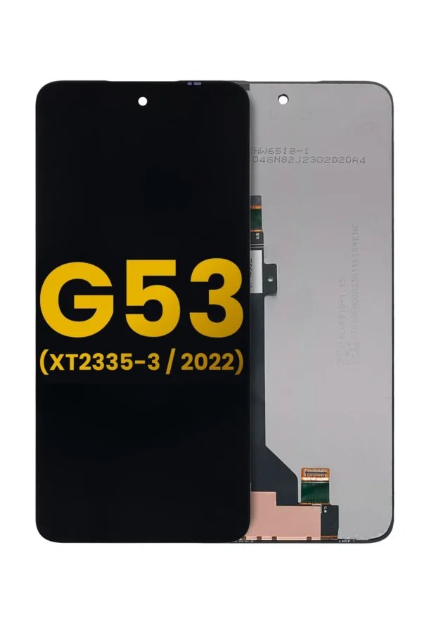 Módulo Moto G53 Negro Sin Marco