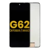 Módulo Moto G62 Negro Sin Marco