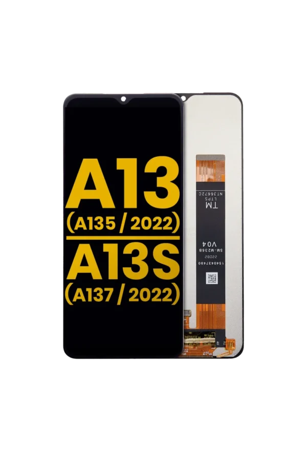 Módulo Samsung A13 A135F Negro Original Sin Marco