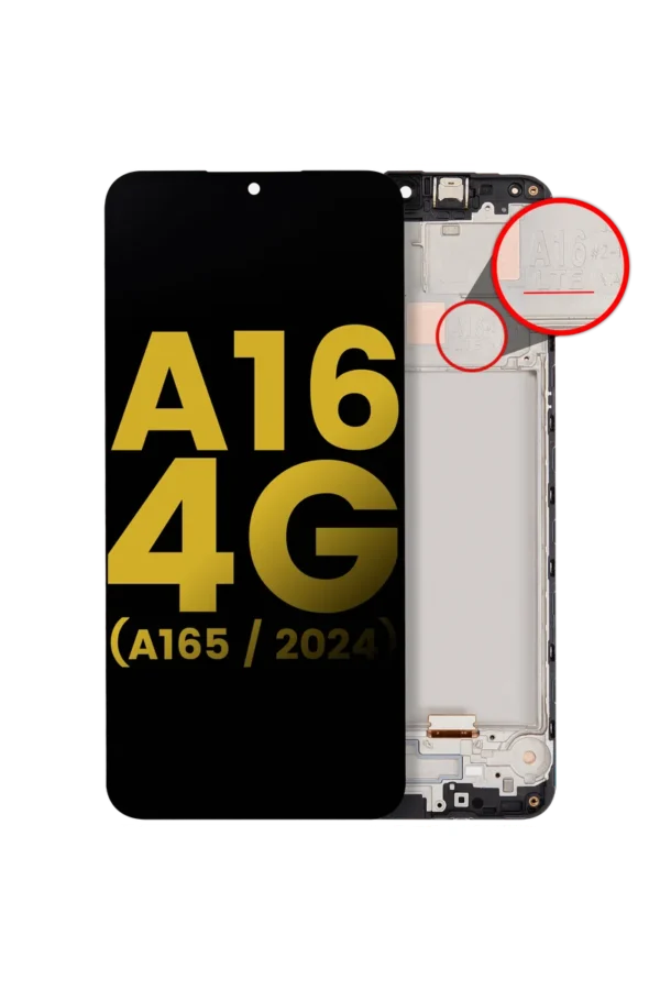 Módulo Samsung A16 4G OLED Con Marco