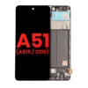 Módulo Samsung A51 OLED Con Marco Pantalla Grande