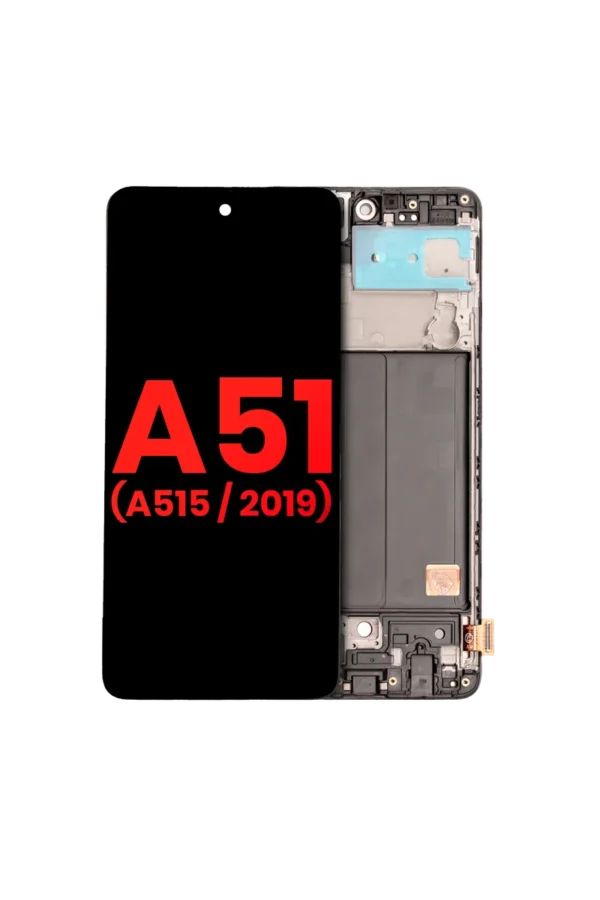Módulo Samsung A51 OLED Con Marco Pantalla Grande