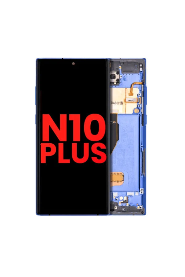 Módulo Samsung Note 10 Plus N975F Negro Con Marco