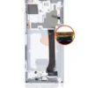 Módulo Samsung Note 20 Ultra 5G 2020 N986 Negro Con Marco
