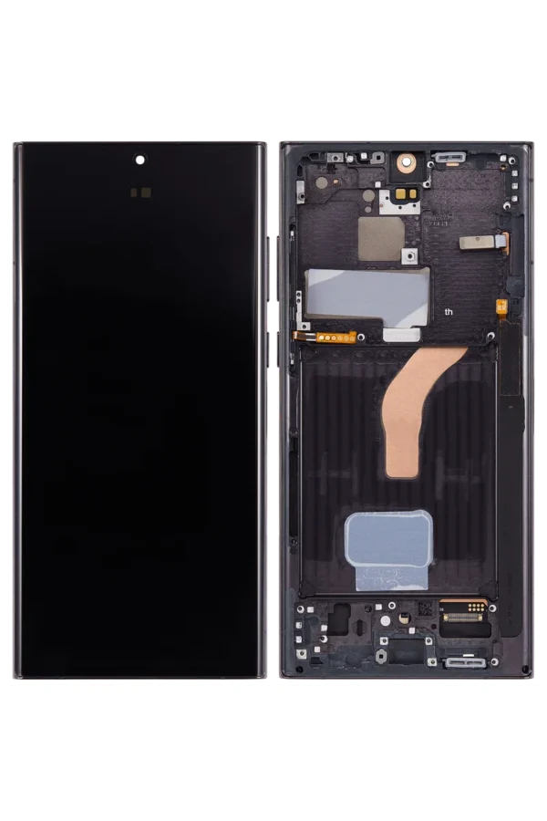 Módulo Samsung S22 Ultra S908 Negro OLED Con Marco