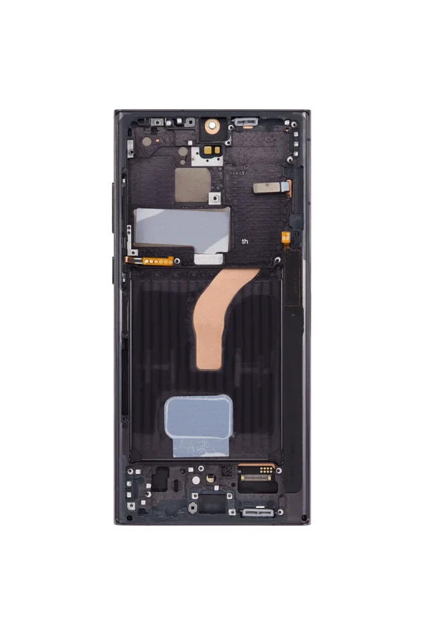 Módulo Samsung S22 Ultra S908 Negro OLED Con Marco