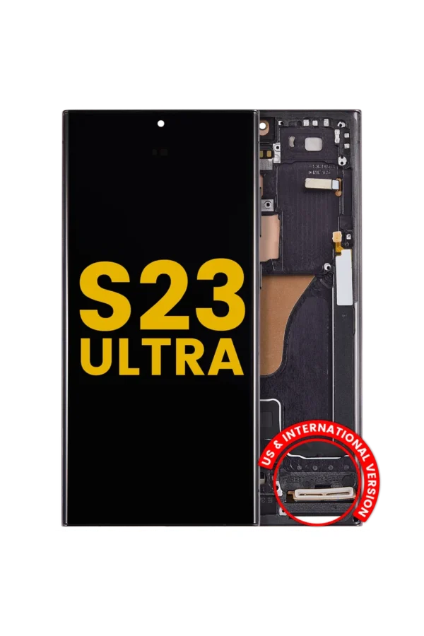 Módulo Samsung S23 Ultra OLED Con Marco Negro
