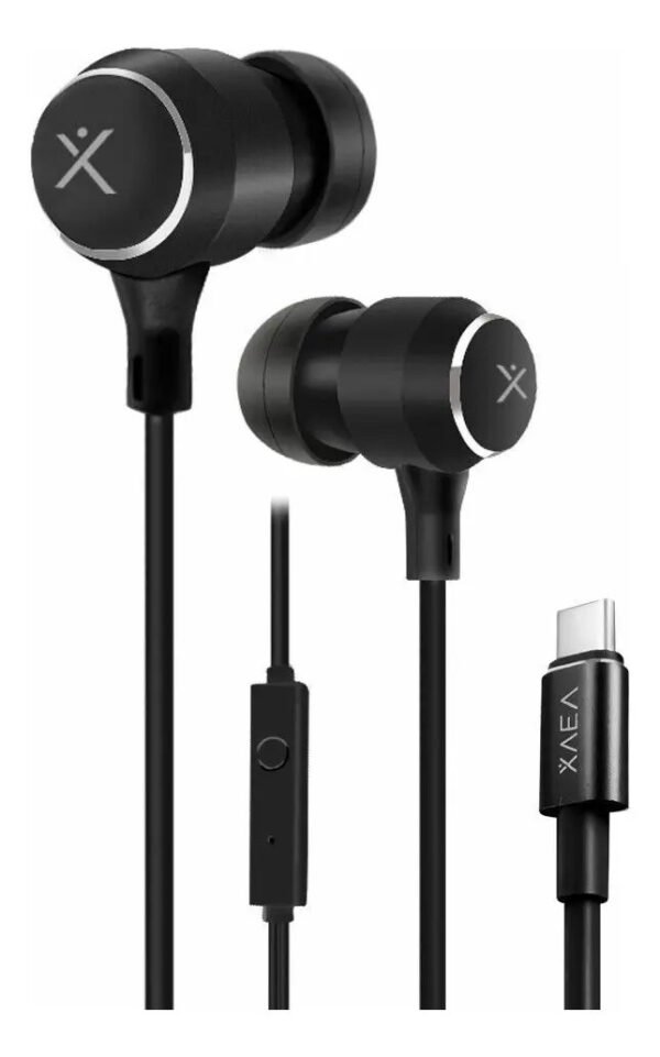 Auriculares In-Ear AWEI PC-25T Tipo C con Micrófono - Negro