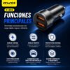 D_NQ_NP_2X_624109-MLA113392046142_072026-F.jpg Cargador de Auto AWEI C-855 2 Puertos USB 12W - Negro