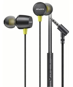 Auriculares In-Ear AWEI L5 Jack 3,5 mm con Micrófono - Negro