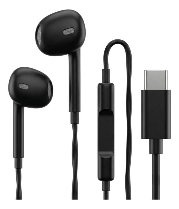 Auriculares In-Ear AWEI PC-25T Tipo C con Micrófono - Negro