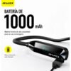 Auriculares Deportivos AWEI G75BL Inalámbricos de Banda - Negro