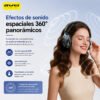 Auriculares Vincha AWEI AT15 Bluetooth ANC 50 h - Azul