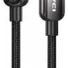 D_NQ_NP_2X_791083-MLA113675684338_072026-F.jpg Cable de Carga AWEI CL-176C USB-C a USB-C 100W 1 m - Negro