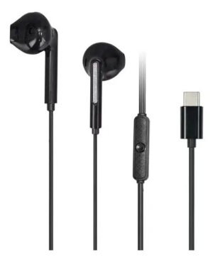 Auriculares In-Ear AWEI PC-7T Tipo C con Micrófono - Negro