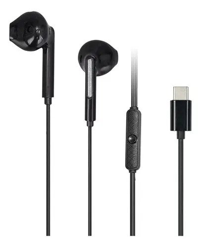 Auriculares In-Ear AWEI PC-7T Tipo C con Micrófono - Negro