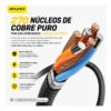 Cable de Datos AWEI CM-12C Tipo C a Lightning 240W 1,5 m - Negro